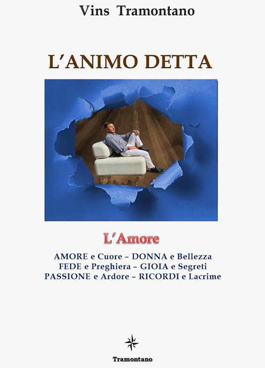 L'animo detta. L'amore - Vins Tramontano - copertina