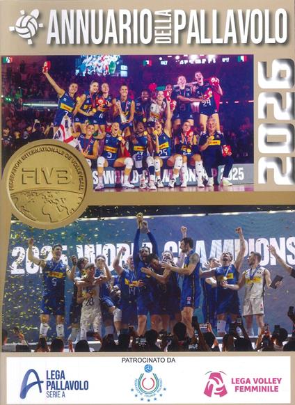 Annuario della pallavolo 2026 - copertina