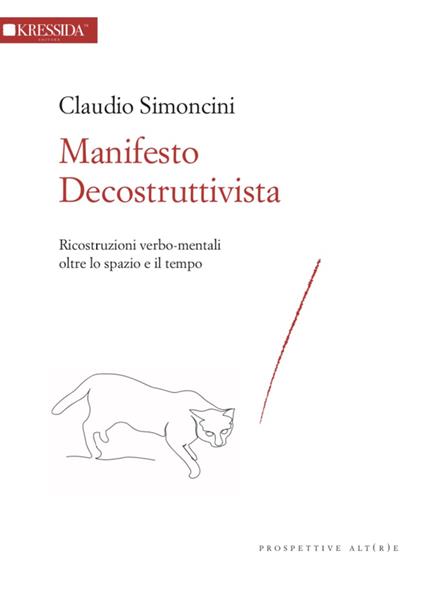 Manifesto decostruttivista - Claudio Simoncini - copertina