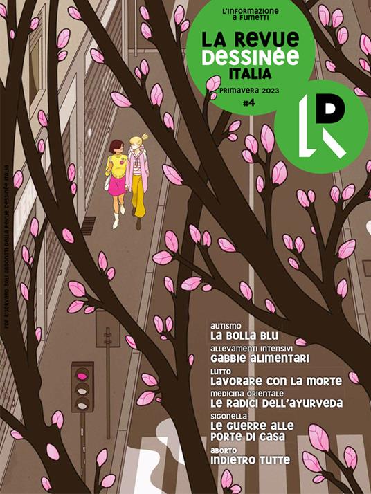 La Revue Dessinée Italia (2022). Vol. 4: Primavera - copertina