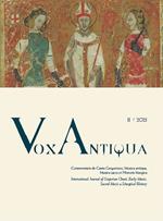 Vox antiqua. Commentaria de cantu gregoriano, musica antiqua, musica sacra et historia liturgica (2021). Vol. 2