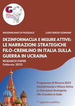 Dezinformacija e misure attive: le narrazioni strategiche filo-Cremlino in Italia sulla guerra in Ucraina
