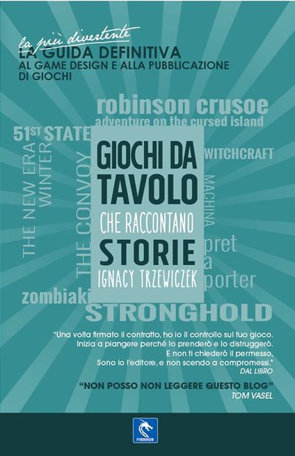 Giochi da tavolo che raccontano storie - Ignacy Trzewiczek - copertina