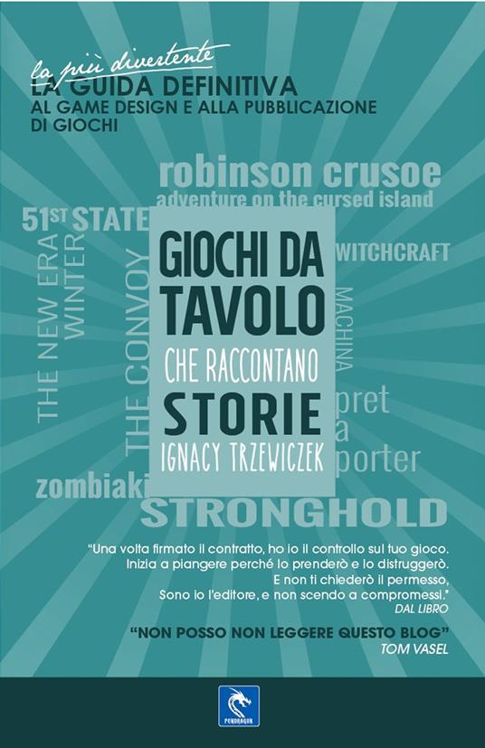 Giochi da tavolo che raccontano storie - Ignacy Trzewiczek - copertina