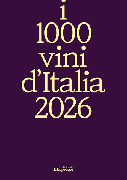 I 1000 vini d'Italia 2026 - copertina