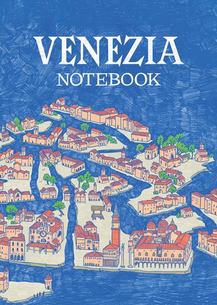 Medieval map. Notebook. Ediz. blue - copertina