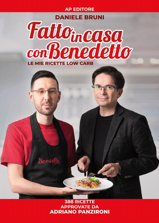 Fatto in casa con Benedetto. Le mie ricette low carb - Daniele Bruni - copertina