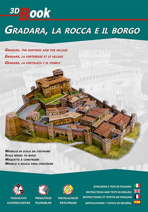 Gradara, la rocca e il borgo. 3D book - Pancari Francesco,Francesco Marchetti,Flavia Liovolsi - copertina