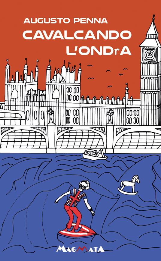 Cacvalcando l'onda - Augusto Penna - copertina