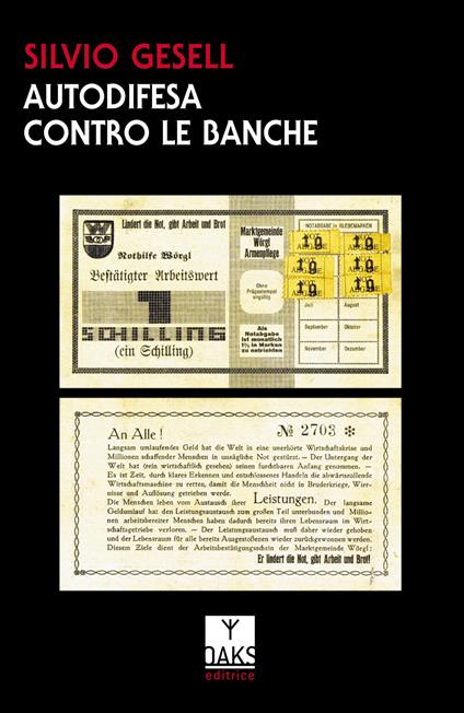 Autodifesa contro le banche - Silvio Gesell - copertina