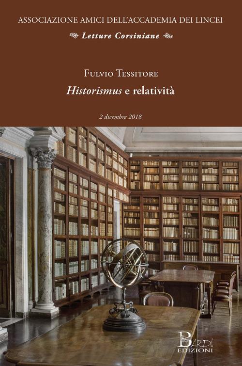Historismus e relatività - Fulvio Tessitore - copertina