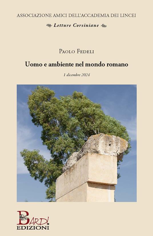 Uomo e ambiente nel mondo romano - Paolo Fedeli - copertina