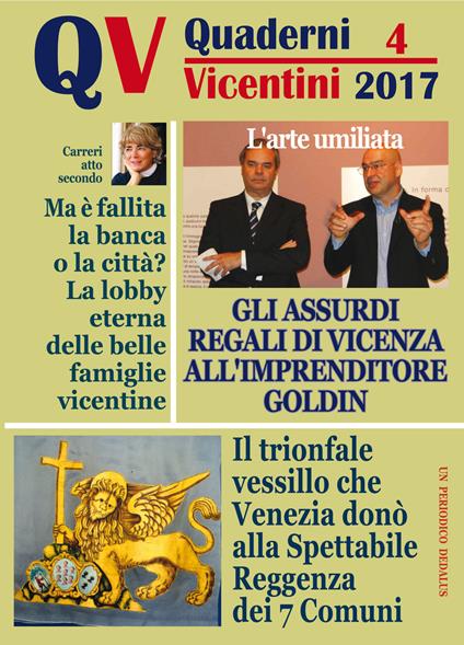 Quaderni vicentini (2017). Vol. 4 - copertina