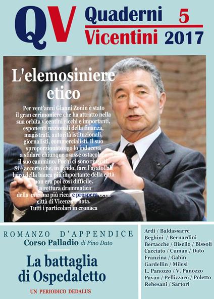 Quaderni vicentini (2017). Vol. 5 - copertina