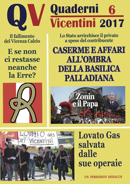 Quaderni vicentini (2017). Vol. 6 - copertina