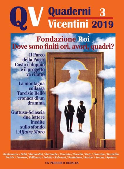 Quaderni vicentini (2019). Vol. 3 - copertina