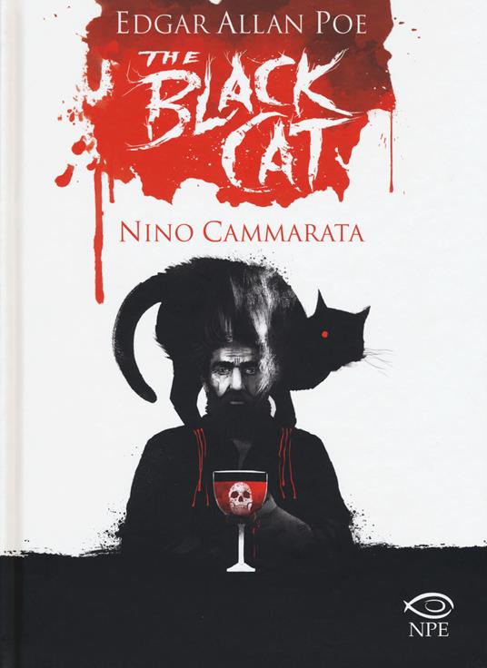The black cat da Edgard Allan Poe - Nino Cammarata - copertina
