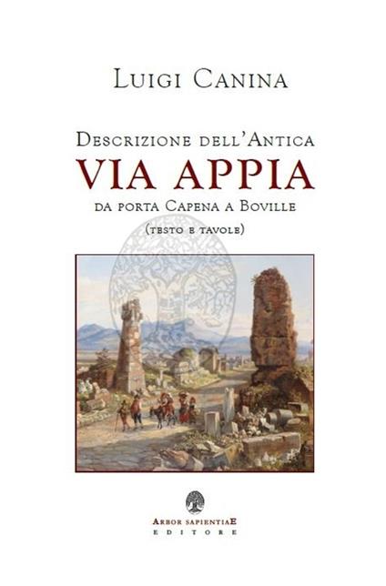 Descrizione dell'antica Via Appia da porta Capena a Boville - Luigi Canina - copertina