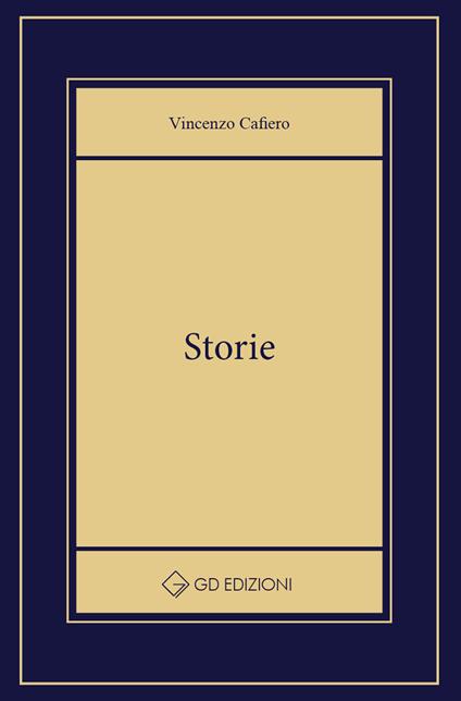 Storie - Cafiero Vincenzo - copertina