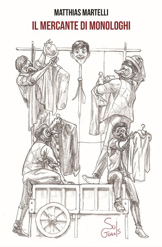 Il mercante di monologhi - Matthias Martelli - copertina