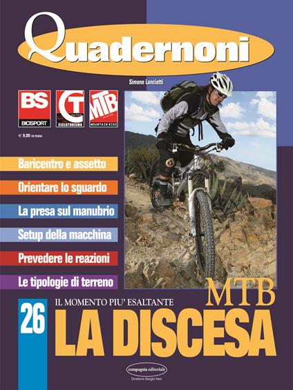 La discesa Mtb. Il momento più esaltante - Simone Lanciotti - copertina