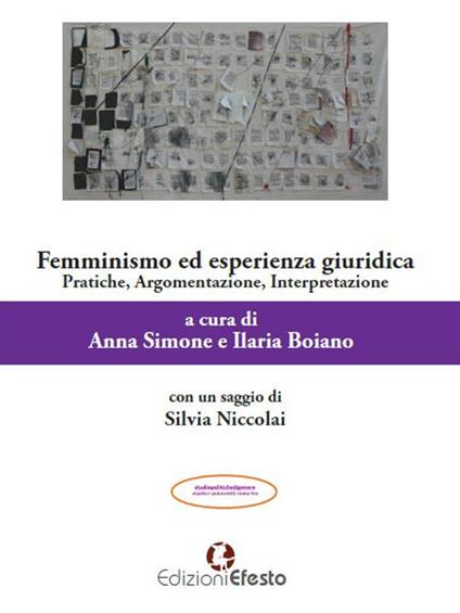 Femminismo ed esperienza giuridica. Pratiche, argomentazione, interpretazione - copertina