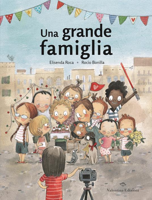 Una grande famiglia - Elisenda Roca,Rocio Bonilla - copertina