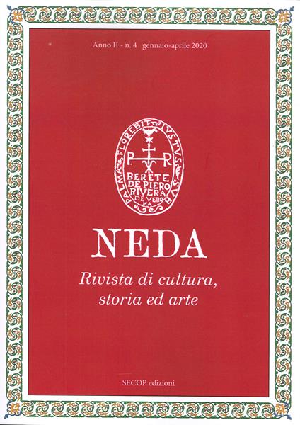 Neda. Rivista di cultura, storia ed arte (2020). Vol. 4: Gennaio-aprile. - copertina