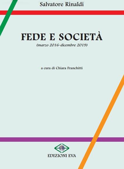 Fede e società (marzo 2016-dicembre 2019) - Salvatore Rinaldi - copertina