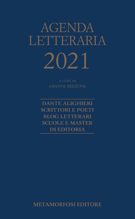 Agenda letteraria 2021 - copertina