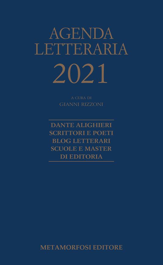 Agenda letteraria 2021 - copertina