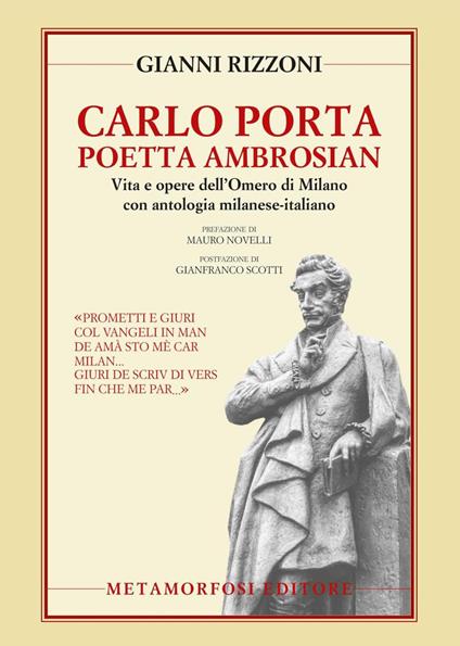 Carlo Porta poetta ambrosian - Gianni Rizzoni - copertina
