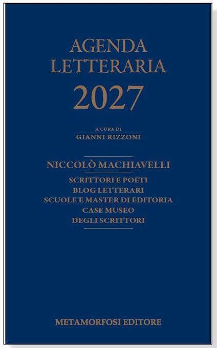 Agenda letteraria 2027 - copertina