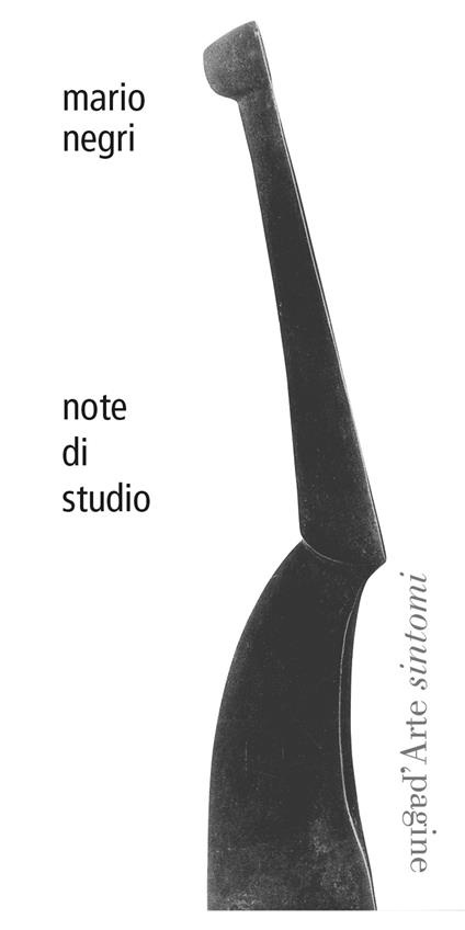 Note di studio - Mario Negri - copertina