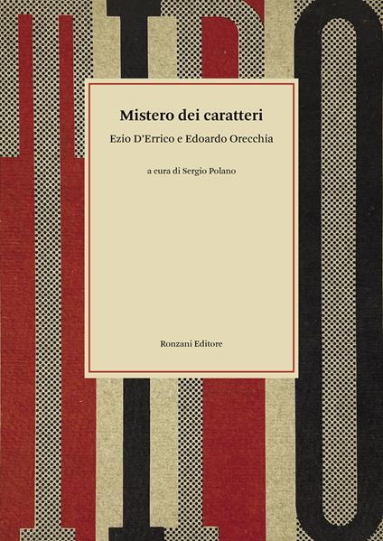 Mistero dei caratteri - Ezio D'Errico,Edoardo Orecchia - copertina