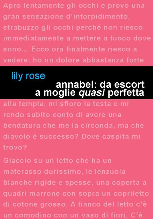 Annabel: da escort a moglie «quasi» perfetta - Lily Rose - copertina