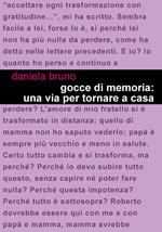 Gocce di memoria: una via per tornare a casa