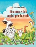 Biscotto e Leo amici per la coda
