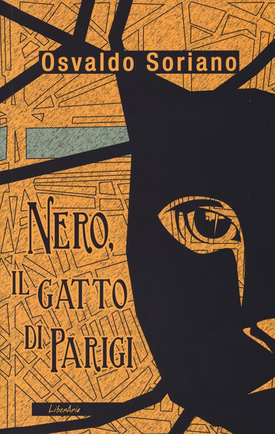 Nero, il gatto di Parigi - Osvaldo Soriano - copertina