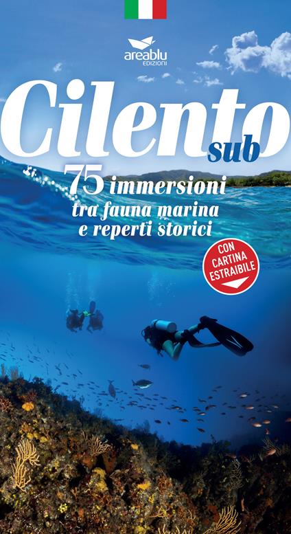 Cilento sub. 75 Immersioni tra fauna marina e reperti storici - Paolo Gay - copertina