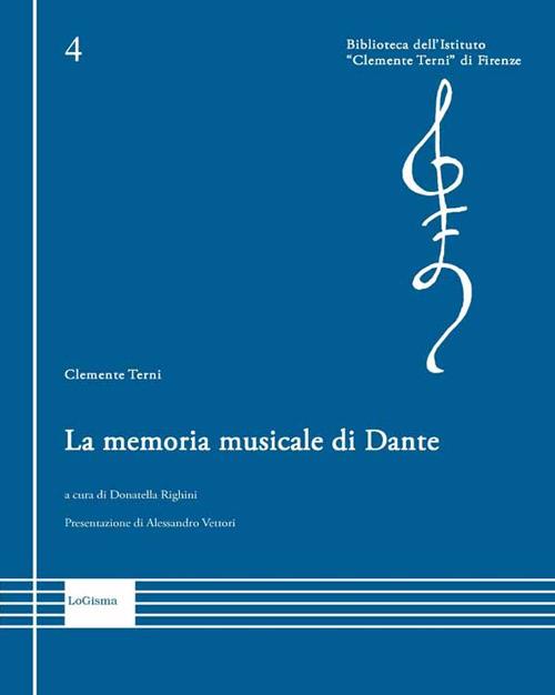 La memoria musicale di Dante - Clemente Terni - copertina