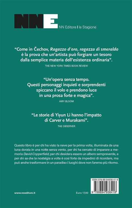 Ragazzo d'oro, ragazza di smeraldo - Li Yiyun - 3