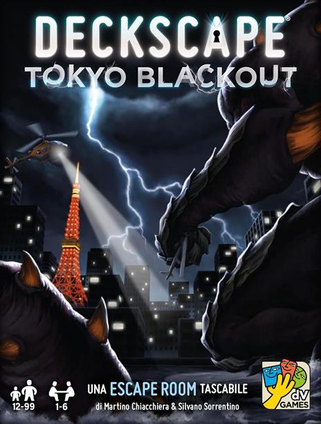 Deckscape. Tokyo Blackout. Gioco da tavolo - 2