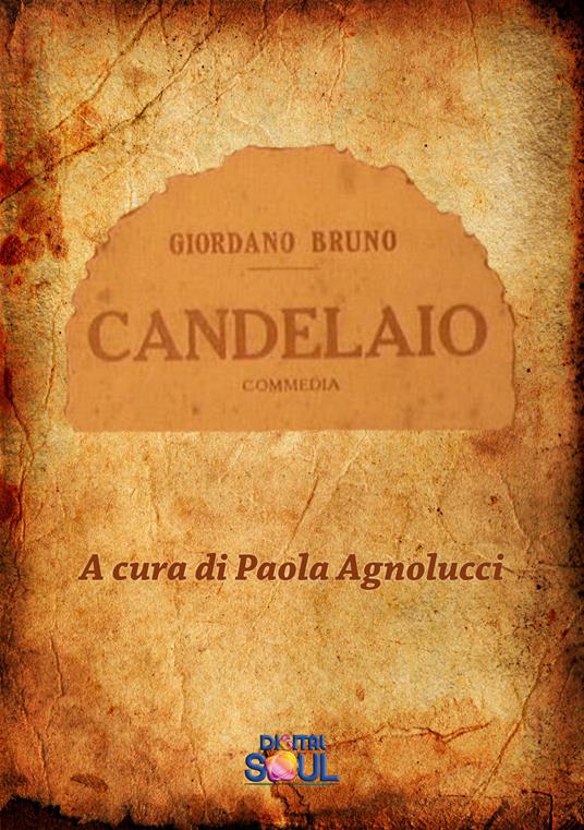 Il candelaio - Giordano Bruno - copertina