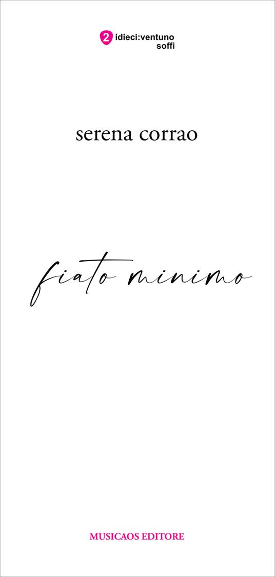 Fiato minimo - Serena Corrao - copertina