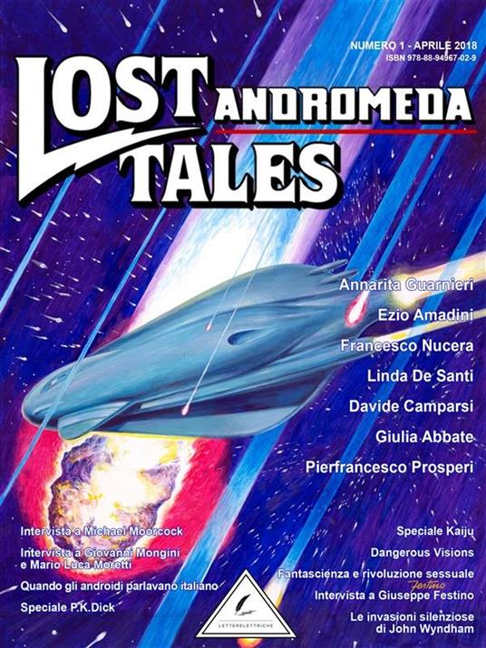 Lost tales. Digipulp magazine (2018). Vol. 1 - Giulia Abbate,Ezio Amadini,Davide Camparsi,Annarita Guarnieri - ebook