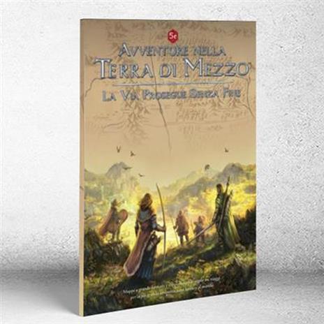 Avventure nella Terra di Mezzo - La Via Prosegue Senza Fine. GDR - ITA. Gioco da tavolo