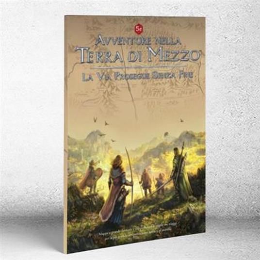 Avventure nella Terra di Mezzo - La Via Prosegue Senza Fine. GDR - ITA. Gioco da tavolo