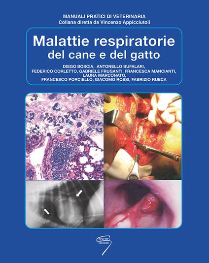 Malattie respiratorie del cane e del gatto - Diego Boscia,Antonello Bufalari,Federico Corletto - copertina