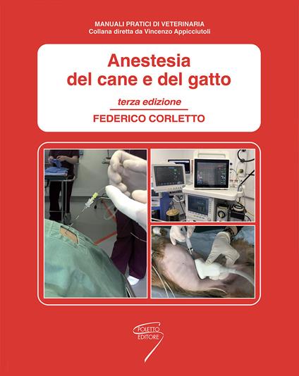 Anestesia del cane e del gatto - Federico Corletto - copertina
